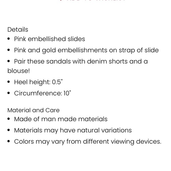 Pink embellished sandals - Picture 6 of 6